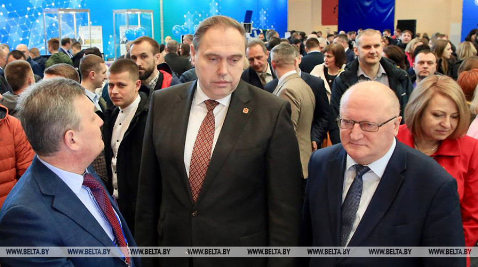 Governor opens Intellectual Belarus expo in Grodno