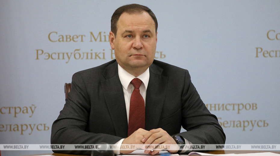 Belarusian PM comments on amendments to law on Council of Ministers
